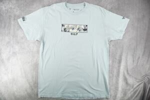 Hypland x Hunter x Hunter Killua Graphic T Shirt Anime Blue Size Large